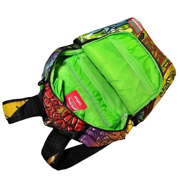 Sprayground Backpack Limited Edition Rick & Morty Genius AOP - Picture 10 of 14